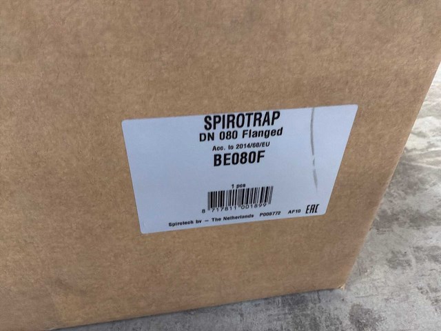 Spirotech be080f vuilafscheider spirotrap dn80 - afbeelding 7 van  7