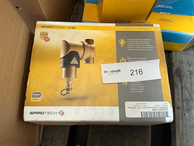 Spirotech spirovent uw125wj luchtafscheider - afbeelding 2 van  2