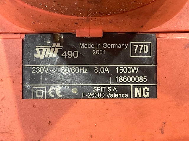 Spit - 490 - breekhamer - afbeelding 8 van  8