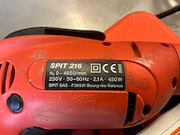 Spit 216 bandschroefmachine - afbeelding 7 van  7