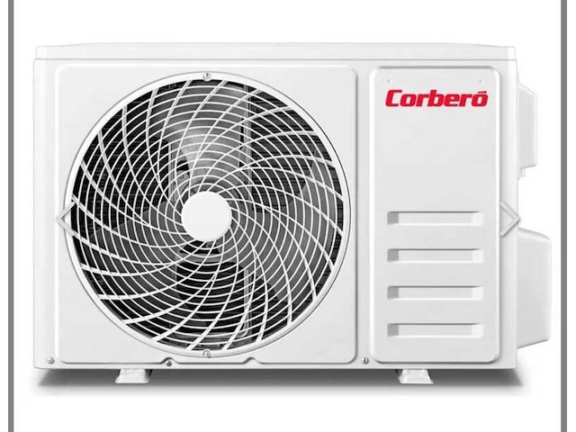 Split airco. 3,5 kw binnen- en buiten unit corbero, wit - afbeelding 1 van  4