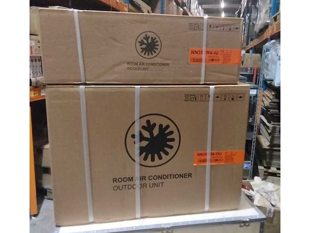 Split airconditioning 3,5 kw/12000 btu, wit - afbeelding 2 van  4