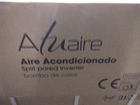 Split airconditioning aluaire, 12000 btu, wit - afbeelding 2 van  6