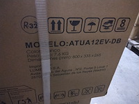 Split airconditioning aluaire, 12000 btu, wit - afbeelding 3 van  6