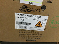 Split airconditioning compleet, samui, 12wc-cb/ 09we-cb wr - afbeelding 6 van  7