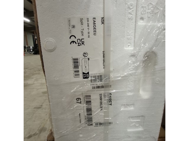 Split airconditioning, lg, s18et split type - afbeelding 8 van  10