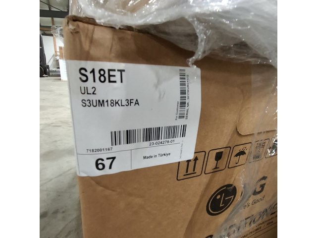 Split airconditioning, lg, s18et split type - afbeelding 9 van  10