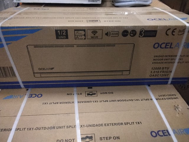 Split airconditioning, ocel air, 12000 btu - afbeelding 3 van  3