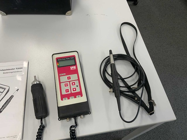 Spm instruments t2000 schokpuls tester inclusief diverse accessoires - afbeelding 2 van  4