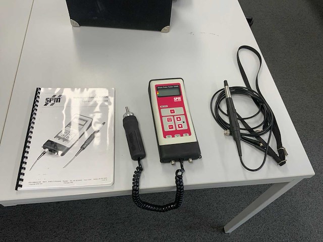 Spm instruments t2000 schokpuls tester inclusief diverse accessoires - afbeelding 3 van  4