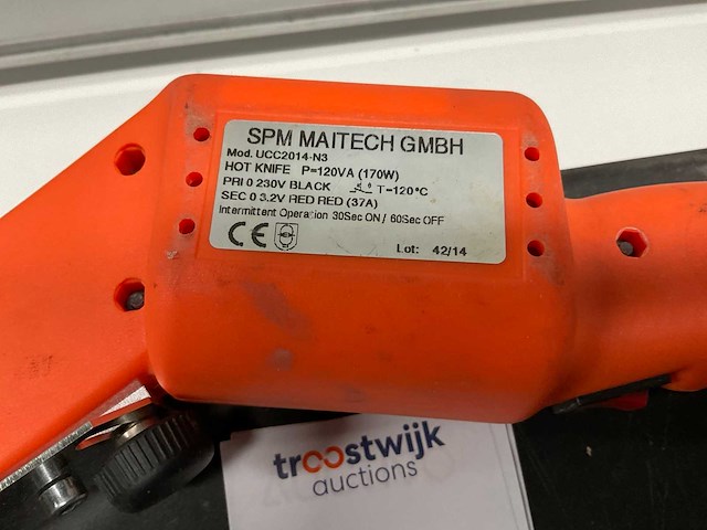 Spm ucc2014-n3 hot knife isolatiesnijmachine - afbeelding 4 van  6