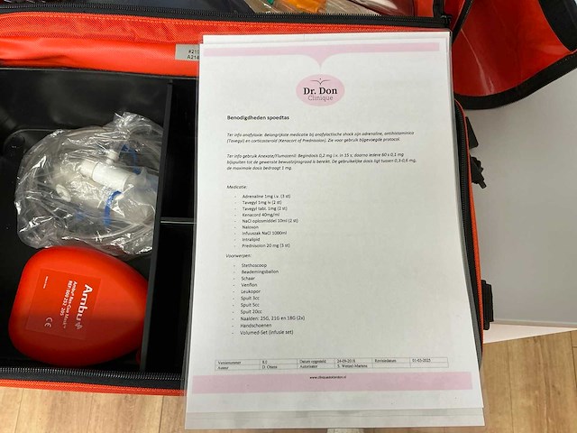 Spoedtas / kluisje - afbeelding 4 van  5