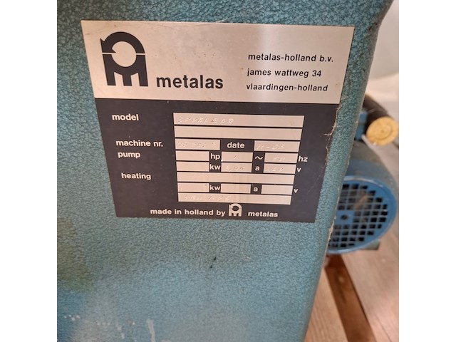 Spoelbad, metalas - afbeelding 5 van  9