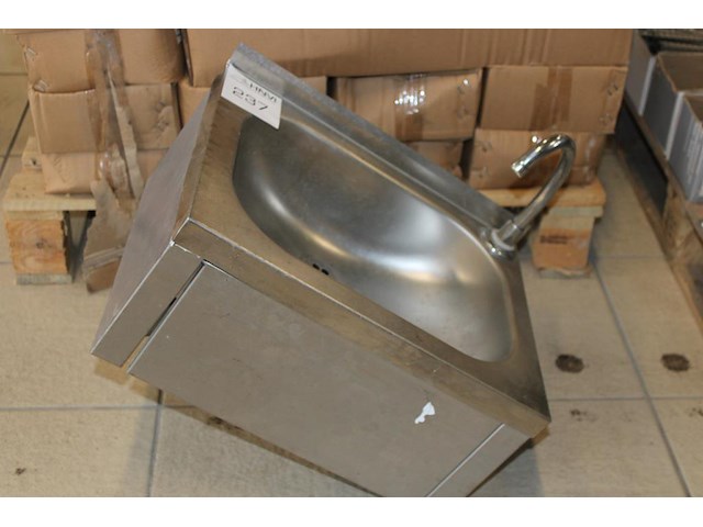 Spoelbak / gootsteen rvs met afmeting 41 x 31 x 19 cm. - afbeelding 1 van  2