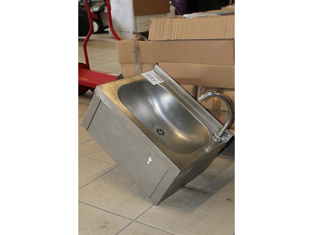 Spoelbak / gootsteen rvs met afmeting 41 x 31 x 19 cm. - afbeelding 2 van  2