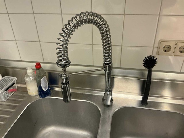 Spoelbak rvs 160x70cm - afbeelding 3 van  3