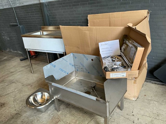 Spoelbakken rvs (5x) - afbeelding 1 van  15