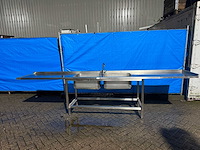 Spoeltafel dubbel 370cm - afbeelding 1 van  4