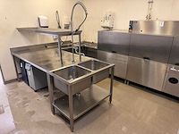 Spoeltafel met voorspoeldouche - afbeelding 1 van  6