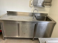 Spoeltafel rvs - afbeelding 1 van  1