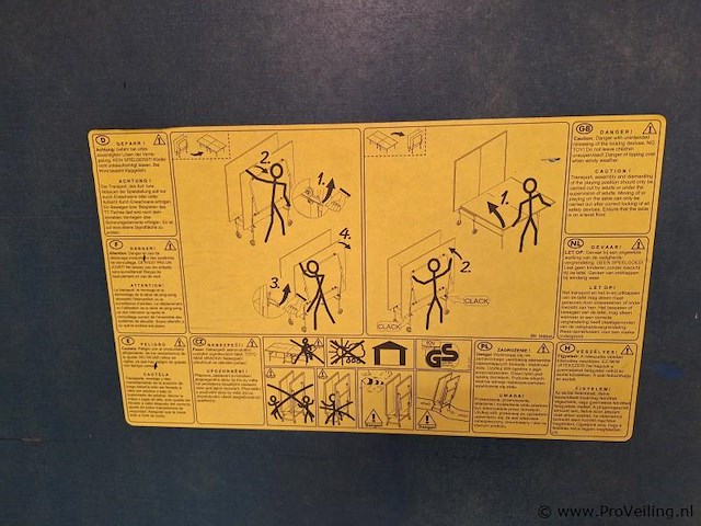 Sponeta tafeltennistafel - afbeelding 3 van  3