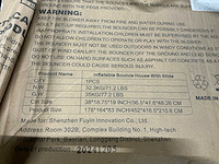 Sportbob hy-02b springkussen met 2 glijbanen - afbeelding 3 van  4