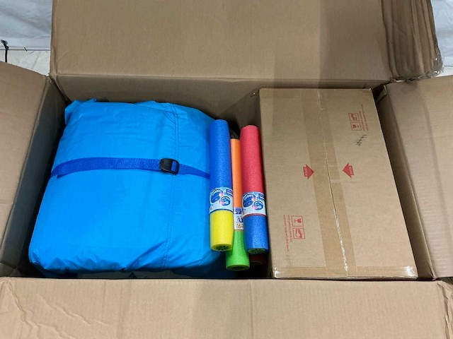 Sportbob hy-02b springkussen met 2 glijbanen - afbeelding 4 van  4