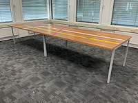 Sportvloer vergadertafel