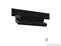 Spot draaibare lineaire led op magnetische rail 48v - 12w - libra (x4) - afbeelding 1 van  5