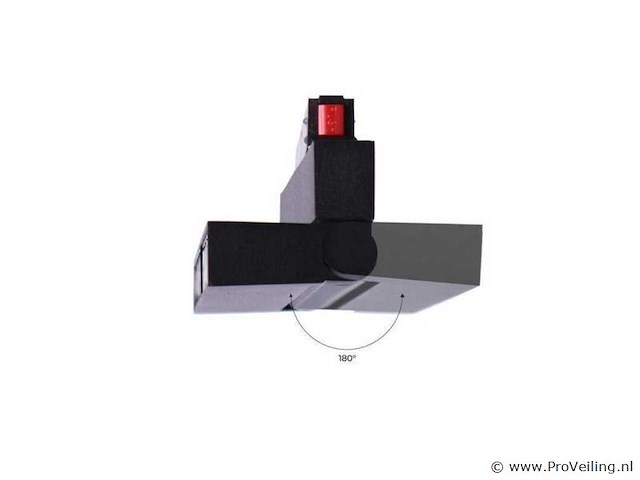 Spot draaibare lineaire led op magnetische rail 48v - 12w - libra (x4) - afbeelding 2 van  5