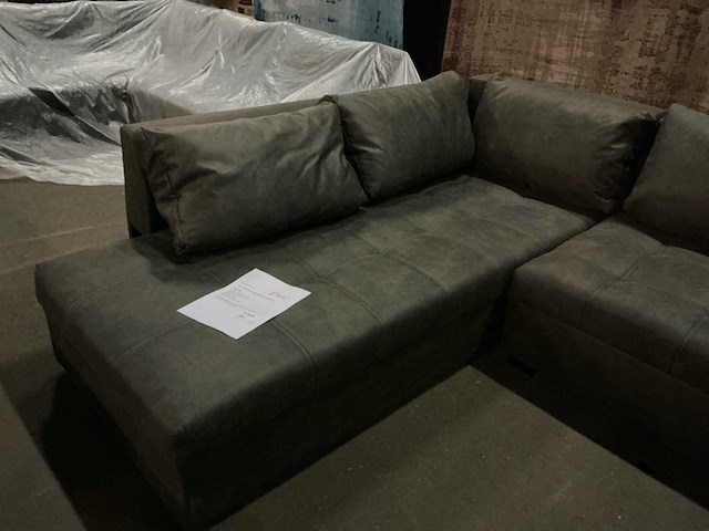 Spot hoekbank met slaap/opbergruimte - afbeelding 2 van  6