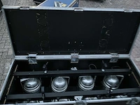 Spotlights met barren in flightcase - afbeelding 2 van  5