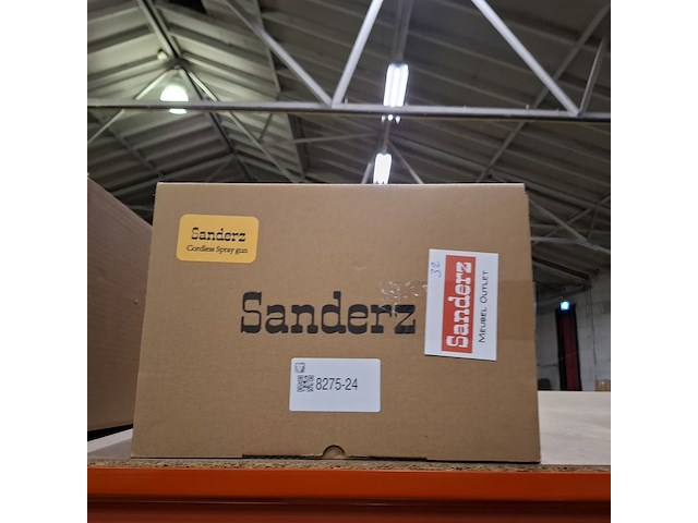 Spray gun | accu, sanderz, geel, 2025 - afbeelding 2 van  2