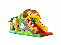 Springkussen stormbaan jungle - afbeelding 2 van  3
