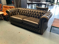 Springvale - casa 3689 - lederen chesterfield bank - afbeelding 1 van  9