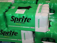 Sprite zero. 25 trays a 24 blikken 0,33l. totaal 600 blikken. tht 2-26. bod is inclusief 90 euro statiegeld... - afbeelding 2 van  2