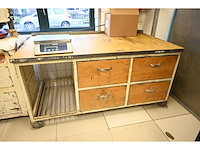 Spronk mobiele grondstoffen werkbank