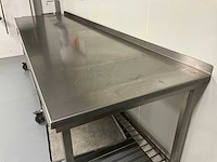 Spronk roestvrijstalen grondstoffenwerkbank - afbeelding 3 van  6