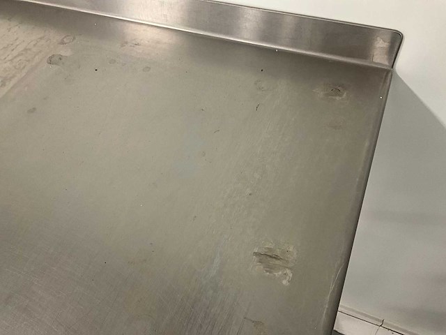 Spronk roestvrijstalen grondstoffenwerkbank - afbeelding 4 van  6