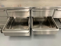 Spronk roestvrijstalen grondstoffenwerkbank - afbeelding 6 van  6
