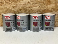 Sps halfglans systeemlak ral 9001 (4x) - afbeelding 1 van  2