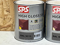 Sps high gloss sb hoogglanslak 750ml (2x) - afbeelding 2 van  3