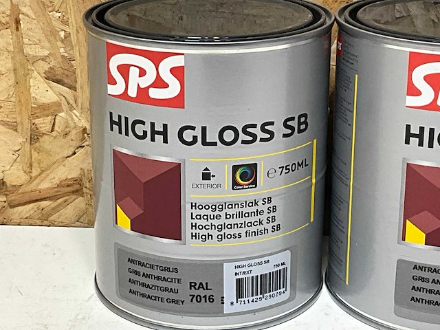 Sps hoogglans lak sb (2x) - afbeelding 2 van  3
