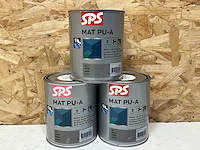 Sps mat pu-a matte lak pu-acryl (3x) - afbeelding 1 van  4