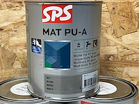 Sps mat pu-a matte lak pu-acryl (3x) - afbeelding 2 van  4