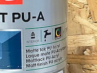 Sps mat pu-a matte lak pu-acryl (3x) - afbeelding 3 van  4
