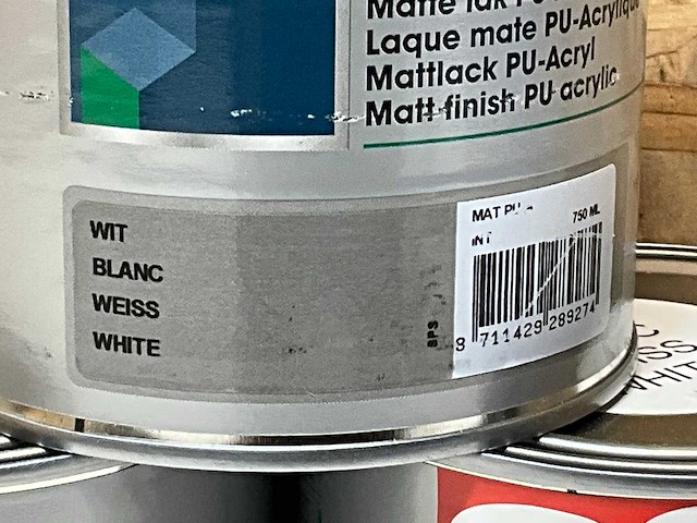 Sps mat pu-a matte lak pu-acryl (3x) - afbeelding 4 van  4