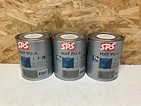 Sps matte lak pu/acryl (3x) - afbeelding 1 van  3