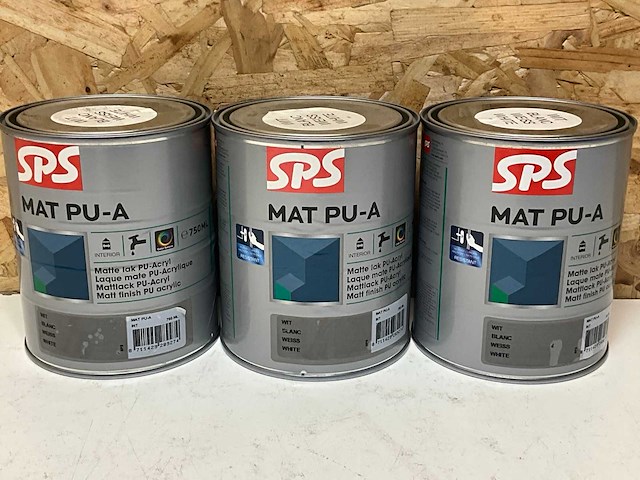 Sps matte lak pu/acryl (3x) - afbeelding 2 van  3