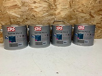 Sps satin pu-a zijdeglanslak pu-acryl interieur 2.5l (4x) - afbeelding 1 van  3
